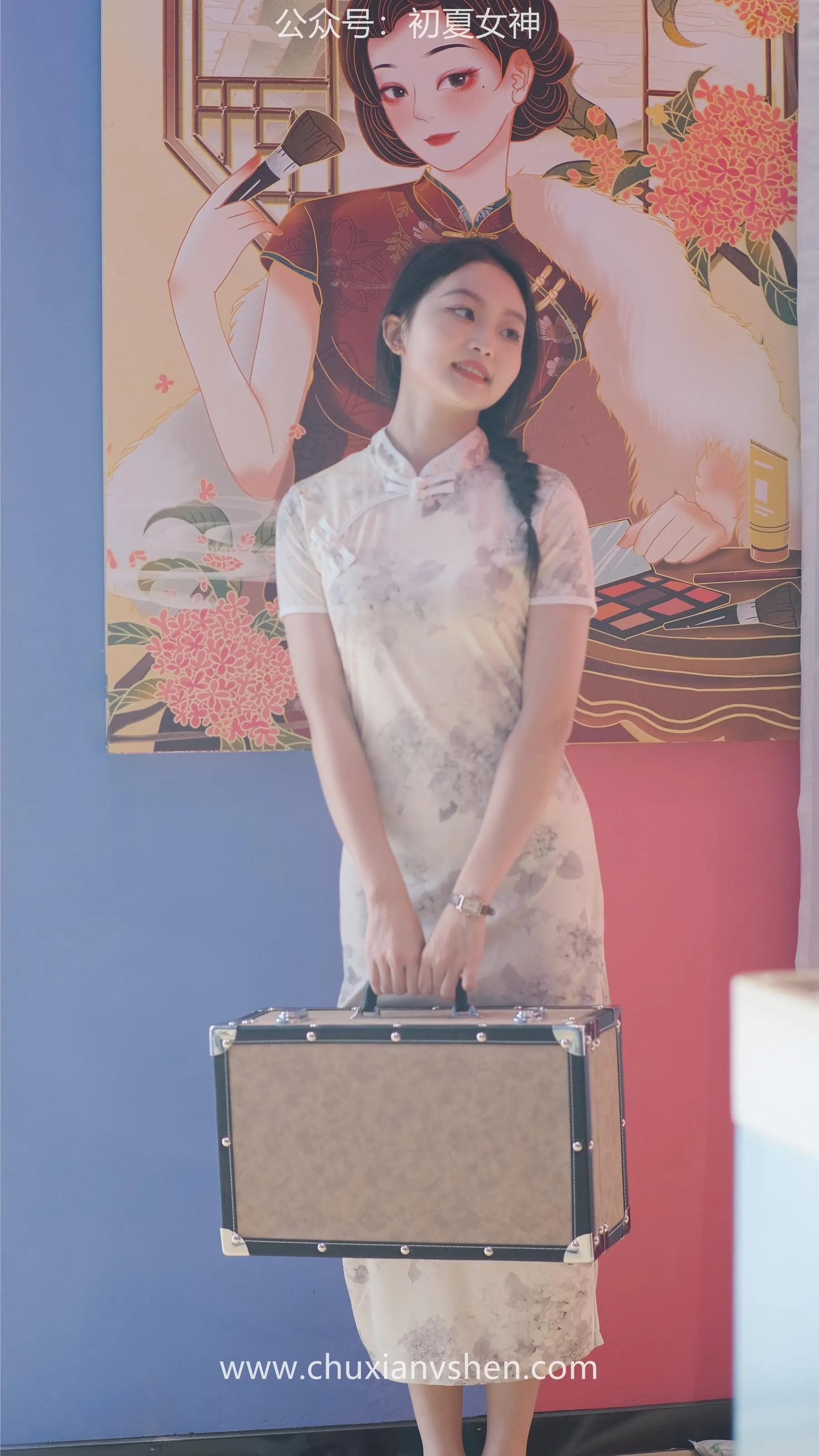 初夏女神 NO.049 双双 旗袍少女 [203P]插图9